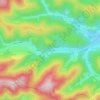 Mappa topografica Bas d'Urbeis, altitudine, rilievo