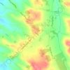 Mappa topografica Espagne Nord, altitudine, rilievo