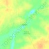Mappa topografica Орлівка, altitudine, rilievo