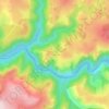 Mappa topografica La Taillade, altitudine, rilievo