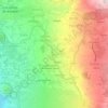 Mappa topografica Celta, altitudine, rilievo