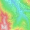 Mappa topografica Ometto, altitudine, rilievo