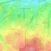 Mappa topografica La Planquette, altitudine, rilievo
