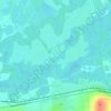 Mappa topografica Les Hachettes, altitudine, rilievo