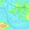 Mappa topografica Chez Billou, altitudine, rilievo