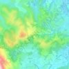 Mappa topografica Guibelain, altitudine, rilievo