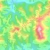 Mappa topografica Torazo, altitudine, rilievo