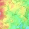 Mappa topografica Kauschwitz, altitudine, rilievo