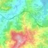 Mappa topografica Altamira, altitudine, rilievo