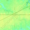 Mappa topografica Cameron, altitudine, rilievo