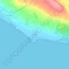 Mappa topografica Torre Pali, altitudine, rilievo
