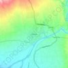 Mappa topografica Akhnoor, altitudine, rilievo