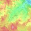 Mappa topografica Wietzetze, altitudine, rilievo