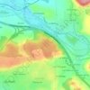 Mappa topografica Redal, altitudine, rilievo