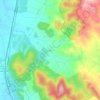 Mappa topografica Cupi, altitudine, rilievo