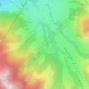 Mappa topografica La Petite Fontaine, altitudine, rilievo