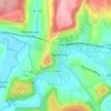 Mappa topografica Ville basse, altitudine, rilievo