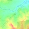 Mappa topografica Ponnal, altitudine, rilievo