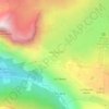 Mappa topografica Col du Petit Mont Cenis, altitudine, rilievo