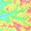 Mappa topografica Dhamun, altitudine, rilievo