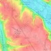 Mappa topografica Rouxmesnil le Haut, altitudine, rilievo