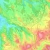 Mappa topografica Lavaysse, altitudine, rilievo