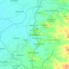 Mappa topografica San Ildefonso, altitudine, rilievo