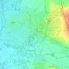Mappa topografica Les Maillots, altitudine, rilievo