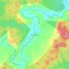 Mappa topografica Onconashari, altitudine, rilievo