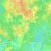 Mappa topografica Pinetta, altitudine, rilievo