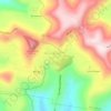 Mappa topografica Centro, altitudine, rilievo