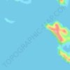 Mappa topografica Talbot Bay, altitudine, rilievo