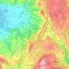 Mappa topografica Ronco, altitudine, rilievo