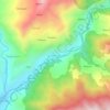 Mappa topografica Kharadi, altitudine, rilievo