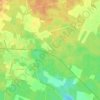 Mappa topografica Téoulé, altitudine, rilievo