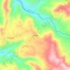 Mappa topografica La Bella, altitudine, rilievo