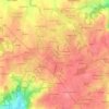Mappa topografica Toulibil, altitudine, rilievo