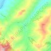 Mappa topografica Voltre, altitudine, rilievo