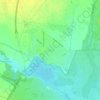 Mappa topografica El Rocío, altitudine, rilievo