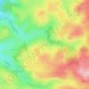 Mappa topografica Le Cayrac, altitudine, rilievo