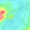 Mappa topografica Le vieux, altitudine, rilievo
