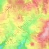 Mappa topografica Le Bes, altitudine, rilievo