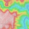 Mappa topografica Mount Ayre, altitudine, rilievo