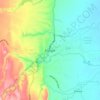 Mappa topografica Marigat, altitudine, rilievo
