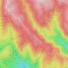 Mappa topografica Buturo, altitudine, rilievo