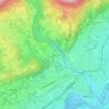 Mappa topografica Vezzano, altitudine, rilievo