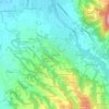 Mappa topografica Casa Garello, altitudine, rilievo