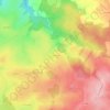 Mappa topografica La Forêt, altitudine, rilievo
