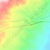 Mappa topografica Bantuanon, altitudine, rilievo