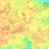Mappa topografica La Brosse, altitudine, rilievo